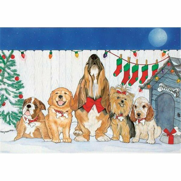 Pipsqueak Productions Mix Dog Holiday Boxed Cards C439